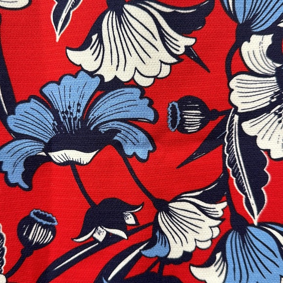 J Crew Floral Pencil Skirt Size 6 - Picture 2 of 11